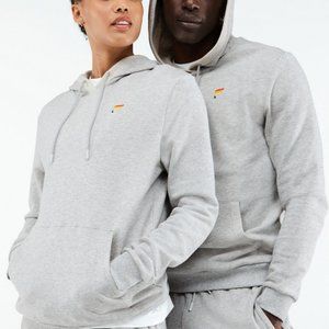 NWT Fabletics Pride Hoodie Gray Heather Mist XS